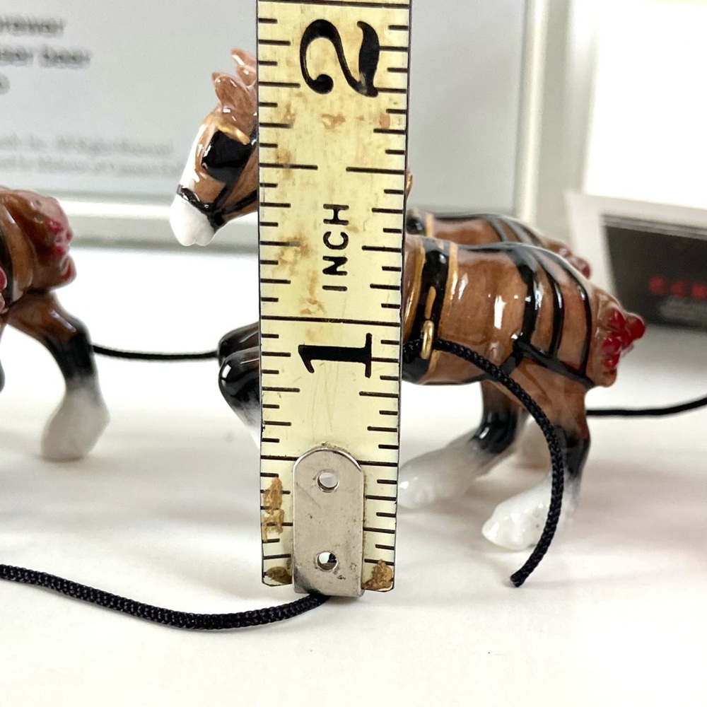 ✨VERY RARE ✨Vintage Retired Retrospect Collectible Budweiser Clydesdales Wagon - Picture 11 of 16